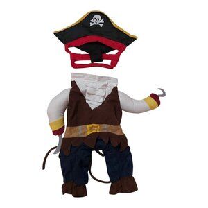 Pirate Captain Dog Costume – Size Medium with Tie Closure
